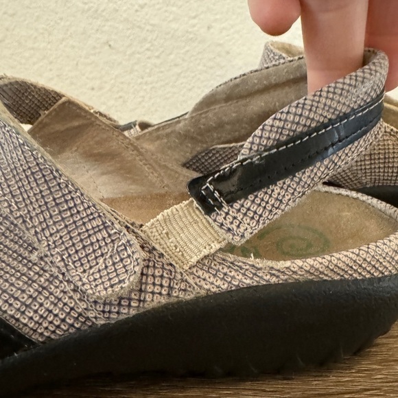 Naot Rongo Mary Jane Slingback Flats, Size 41 (10-10.5)